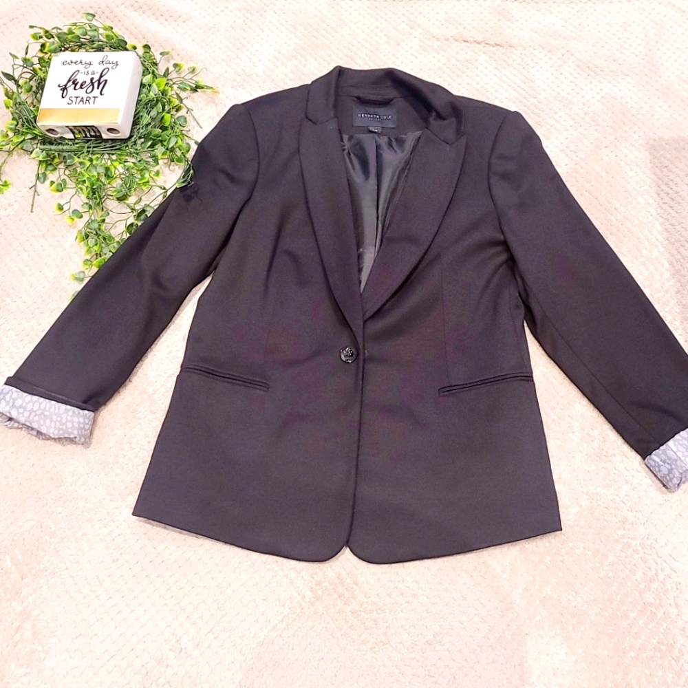 Kenth Cole Black Blazer